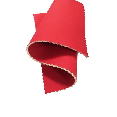 Spor korumaları Yumuşak 4mm SBR Neopren kumaş levhaları Naylon kumaş tek taraflı ve çift taraflı isteğe bağlı