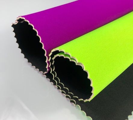 Tek taraflı sporlar SBR Neopren kumaş rulo 3 mm Silikon sünger kauçuk fare için kullanımı Yoga Yatak Yatak