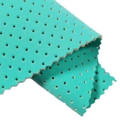 Yeşil ECO Arkadaşlıklı Laminated Mesh SBR Neopren kumaş levhası Hafif